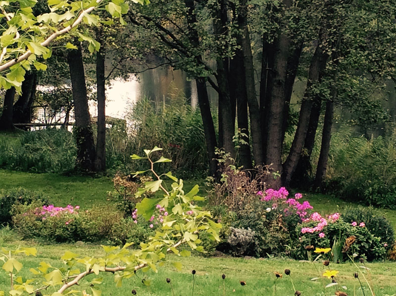 See-Garten-Stimmung
